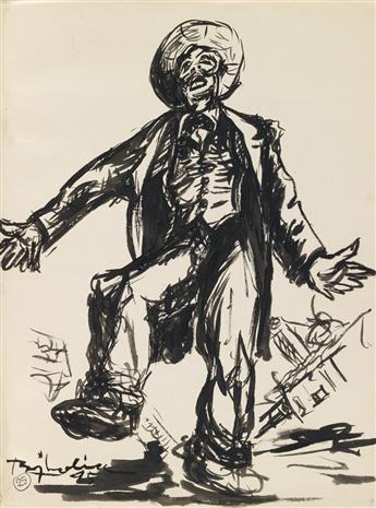 (MEXICAN ART / MOLINA, BENJAMIN; artist.) Romero, J. Rubén. La Vida Inútil de Pito Pérez.